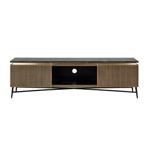 TV Cabinet Ironville 2 – Doors (gold) – Richmond Interiors