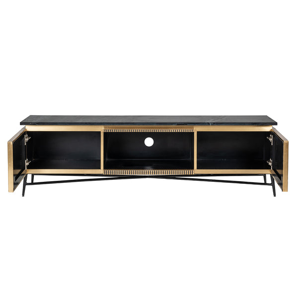 TV Cabinet Ironville 2 – Doors (gold) – Richmond Interiors
