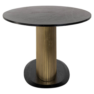 Dining Table Ironville Oval 235 (black/gold) – Richmond Interiors