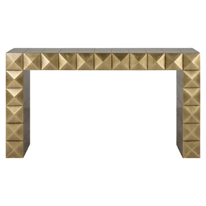 Console Collada (brushed Gold) – Richmond Interiors – Ex Display Immediately Available From Our Buzzards Valley Showroom