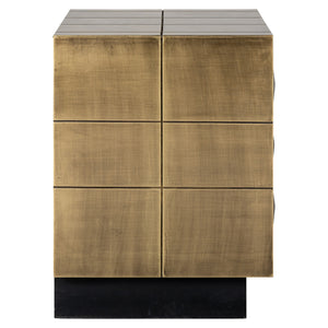 Nightstand Collada brushed gold