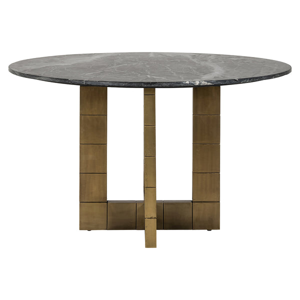 Dining Table Collada 130Ø (black/gold) – Richmond Interiors