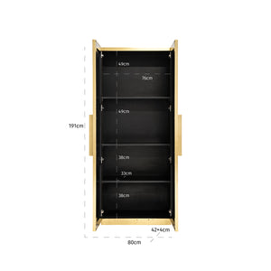 Cabinet Ironville (gold) – Richmond Interiors