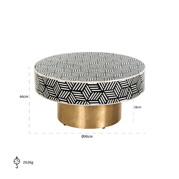 Coffee Table Bliss 90Ø – Richmond Interiors