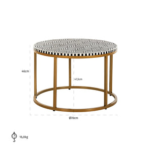 Coffee Table Bliss 70Ø – Richmond Interiors