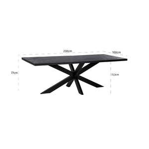 Dining Table Bourbon 230 – Richmond Interiors