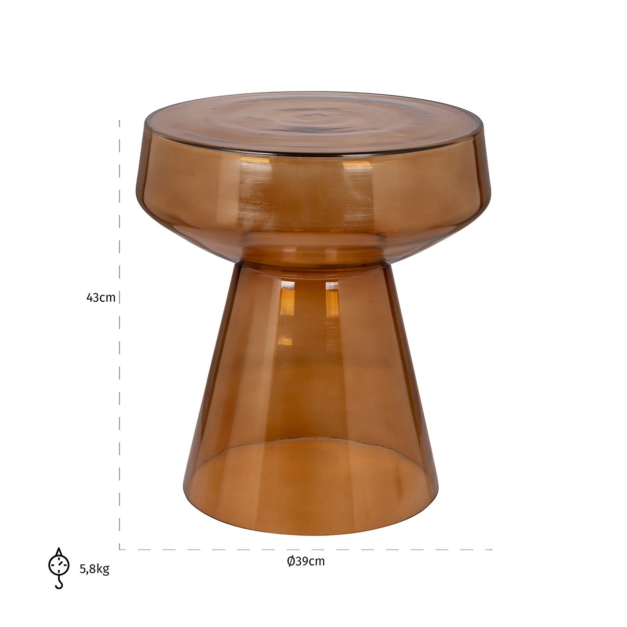 End table Bowen (Brown)- Richmond Interiors