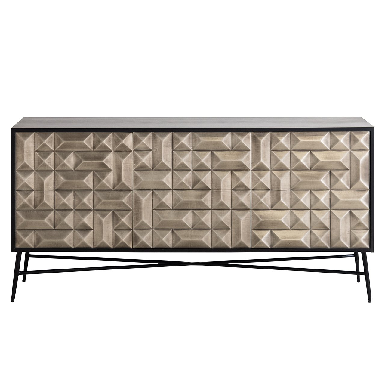 Sideboard Tetro silver