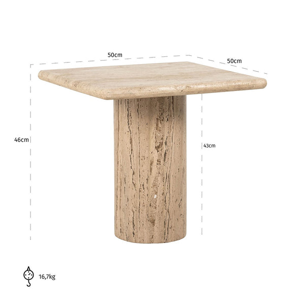 End Table Hampton (sand) – Richmond Interiors