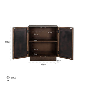 Sideboard Bryant 2 – Doors (brown) – Richmond Interiors