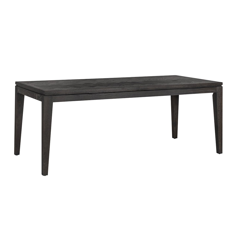 Dining table Blackbone 200 (Black rustic)