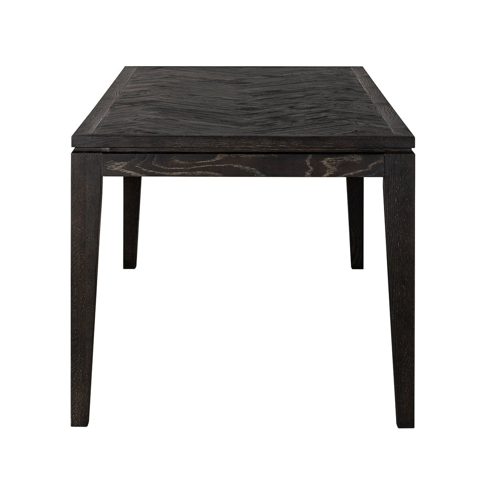 Dining table Blackbone 200 (Black rustic)