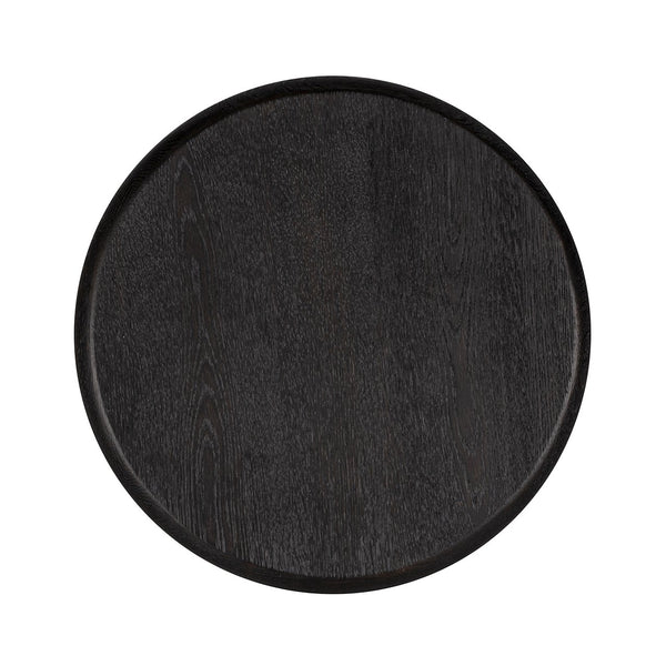 End Table Macaron (black Rustic) – Richmond Interiors