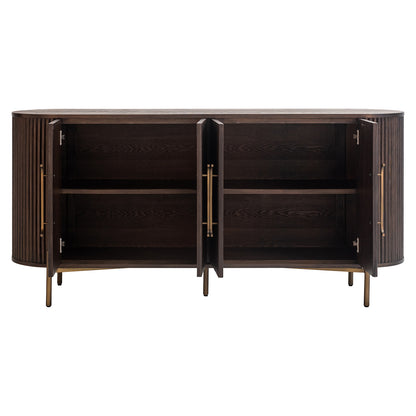 Sideboard Luxor 4-doors (Brown)