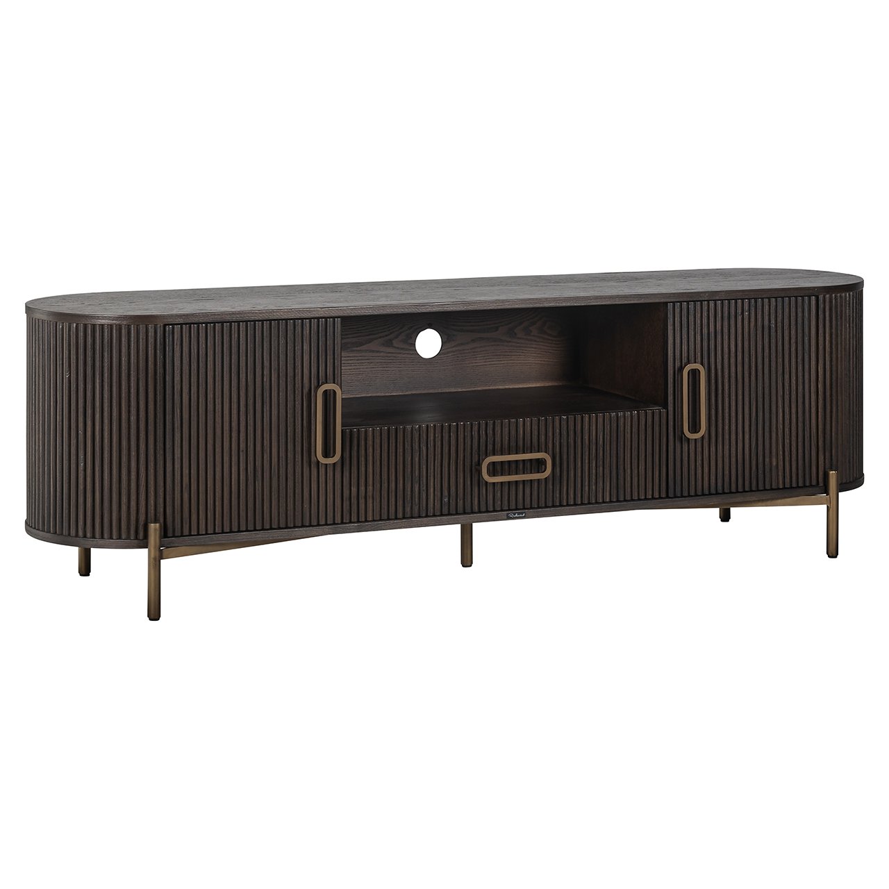 TV cabinet Luxor 2-doors 1-drawer (Brown)