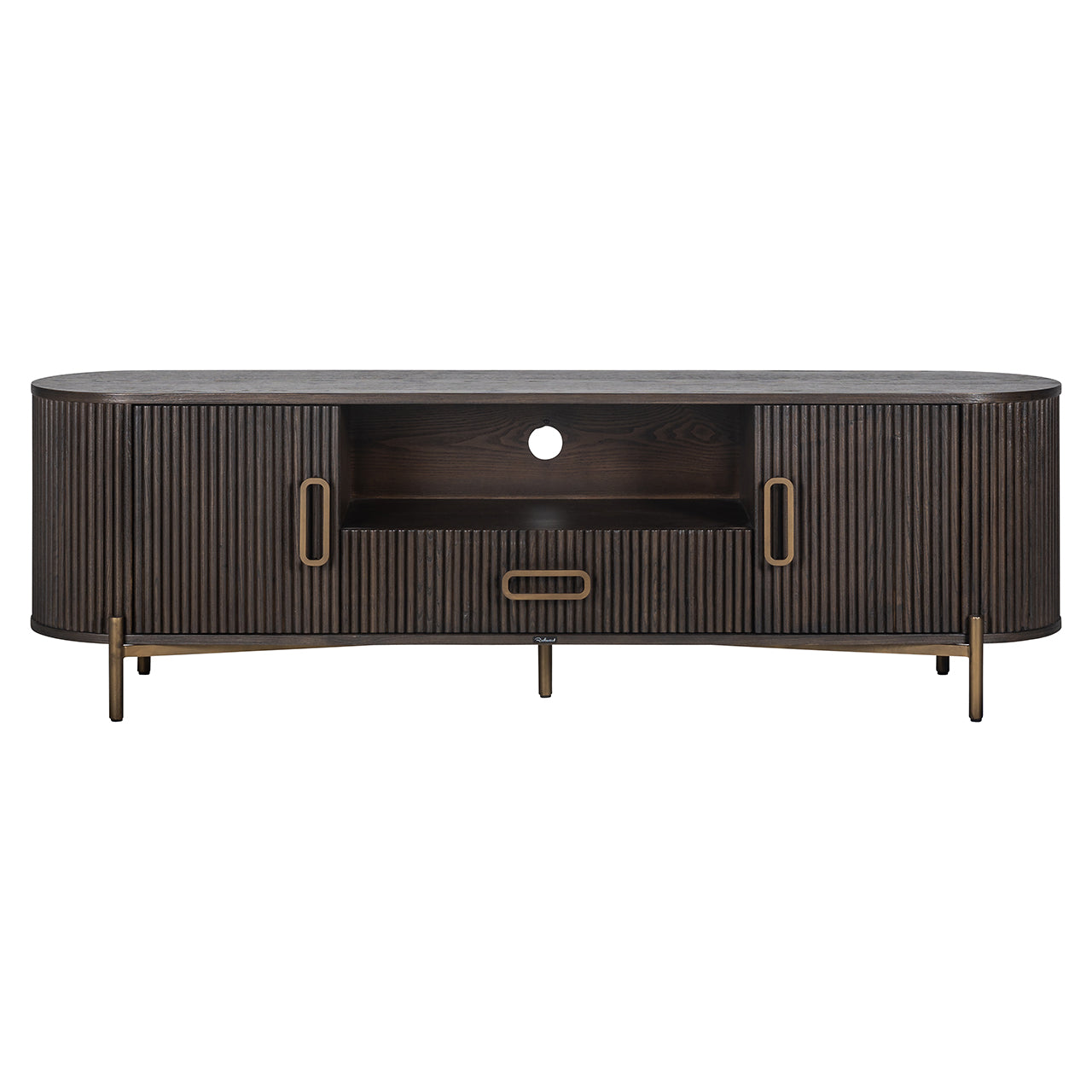 TV cabinet Luxor 2-doors 1-drawer (Brown)