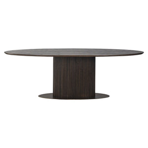 Dining Table Luxor Oval 235 (brown) – Richmond Interiors