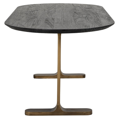 Dining table Revelin 200 (Black/gold)- Richmond Interiors