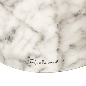 End Table Kita Faux White Marble (white) – Richmond Interiors