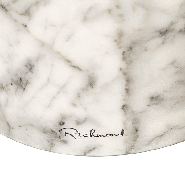 End Table Kita Faux White Marble (white) – Richmond Interiors