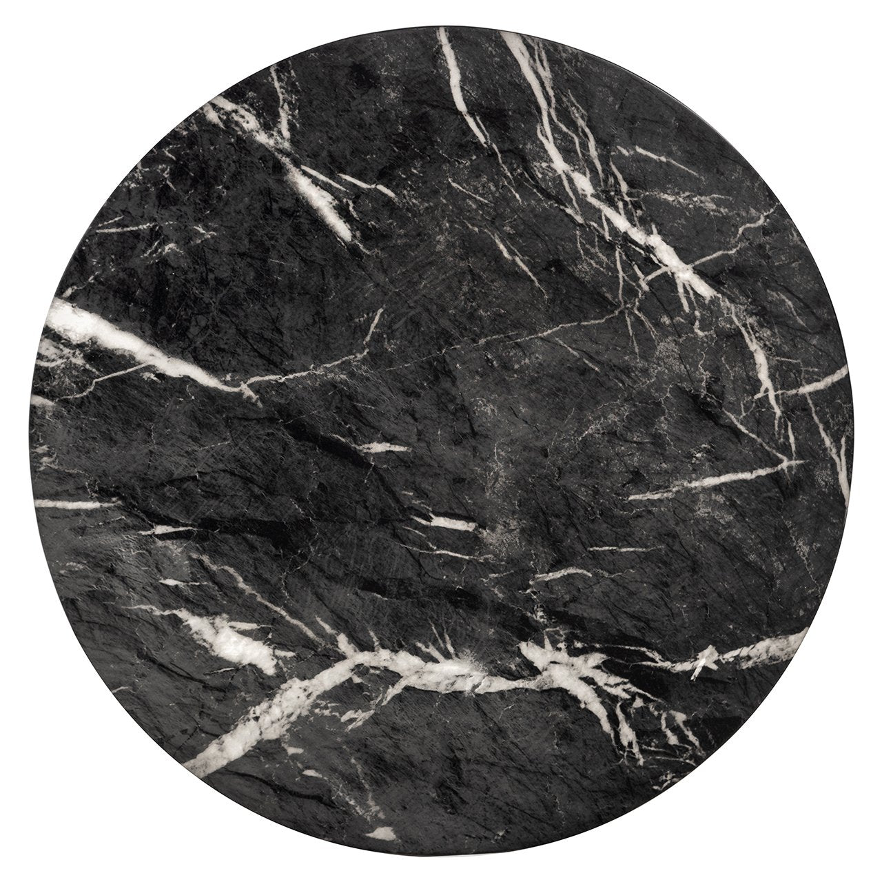 End table Bosco faux black marble (Black)- Richmond Interiors
