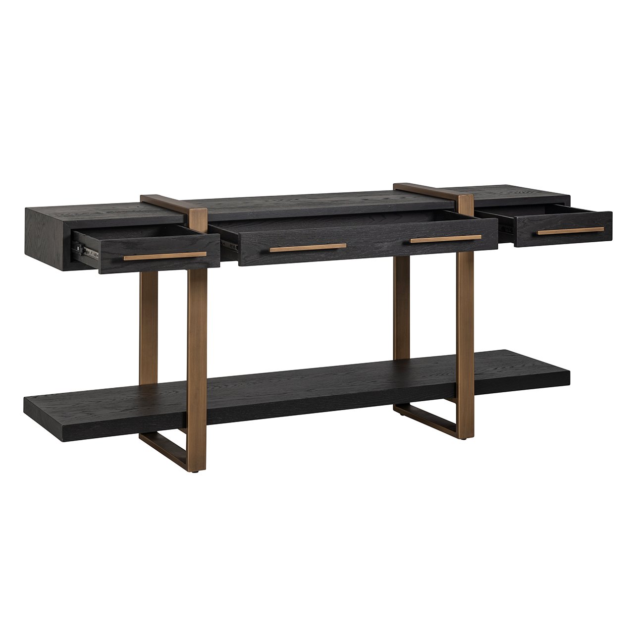 Sideboard Cambon 3-drawers (Dark coffee)- Richmond Interiors