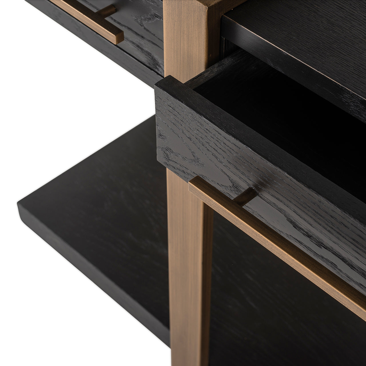 Sideboard Cambon 3-drawers (Dark coffee)- Richmond Interiors