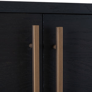 Display Cabinet Cambon 4 – Doors 4 – Shelves (dark Coffee) – Richmond Interiors