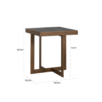 End table Cambon (Dark coffee)- Richmond Interiors