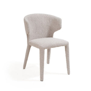 Vela Dining Chair - Chex Steam Bouclé - Tommy Franks
