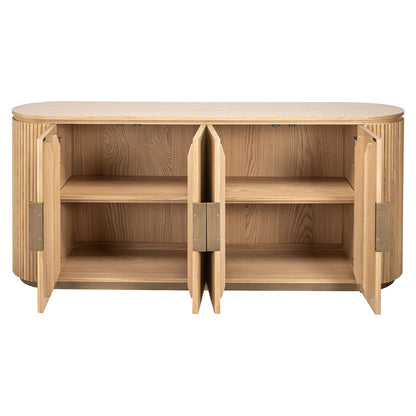 Sideboard Belfort 4-doors (Natural oak)