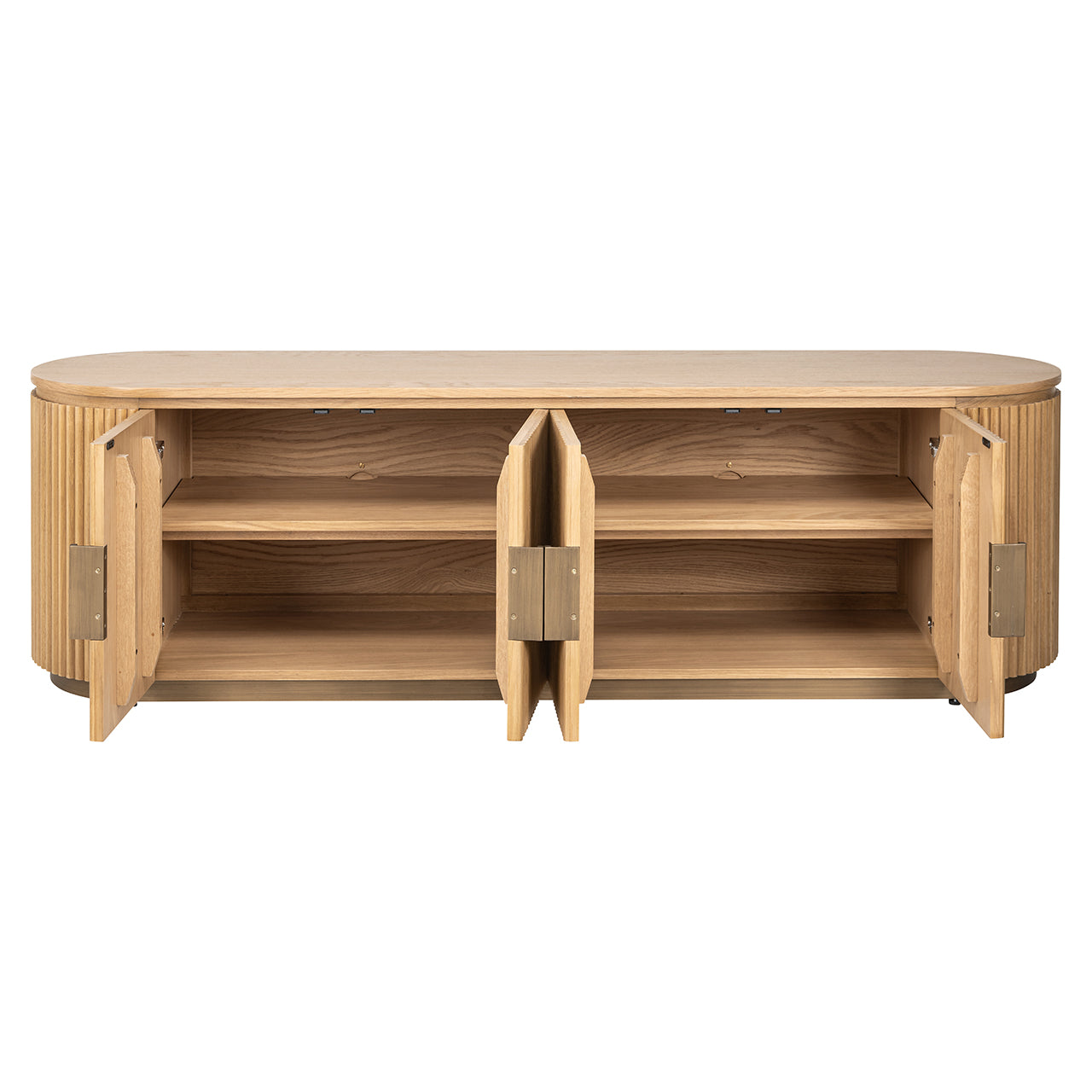 TV cabinet Belfort 4-doors (Natural oak)