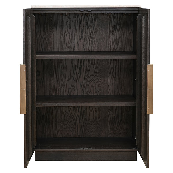 Cabinet Claremont 2 – Doors (brown) – Richmond Interiors – Ex Display Immediately Available From Our Buzzards Valley Showroom