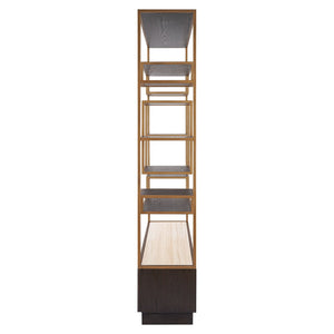 Display Cabinet Claremont (brown) – Richmond Interiors