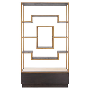 Display Cabinet Claremont (brown) – Richmond Interiors