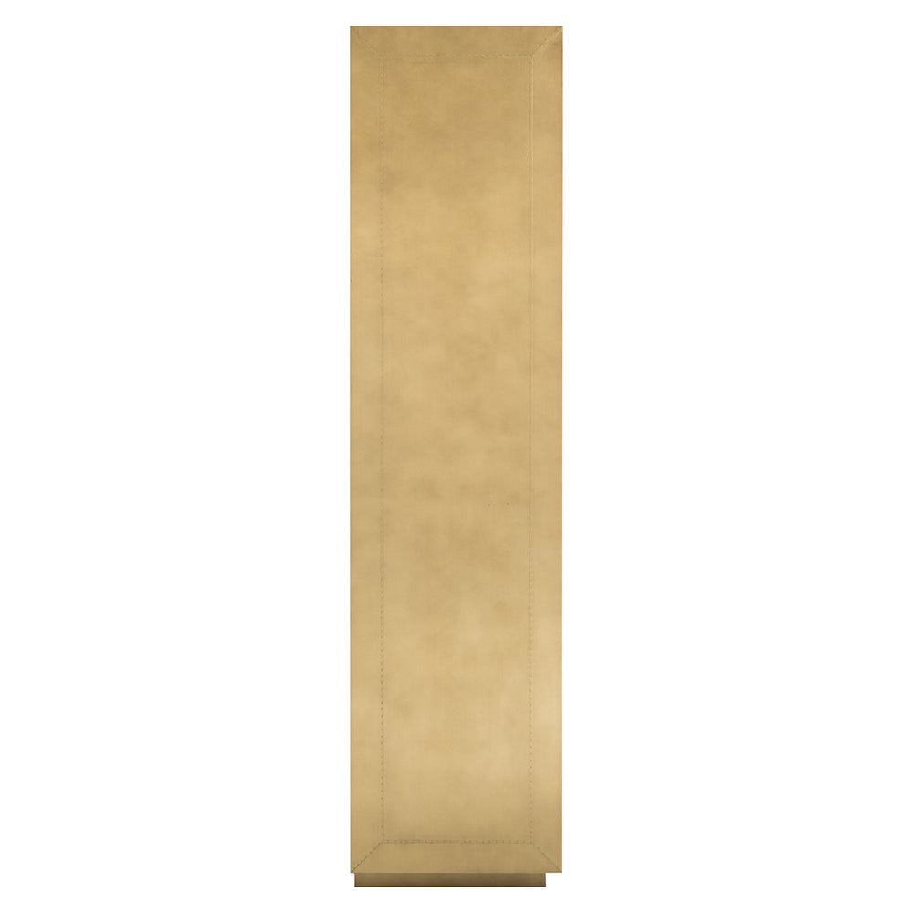 Cabinet Finsbury 2-doors (Black/gold)