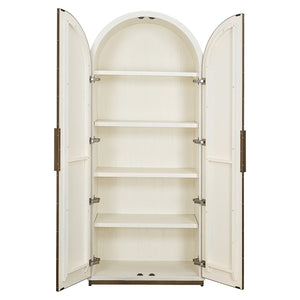 Cabinet Tivoli with Arched Top 2 – Doors (white) – Richmond Interiors – Ex Display Available Immediately From Our Buzzards Valley Showroom