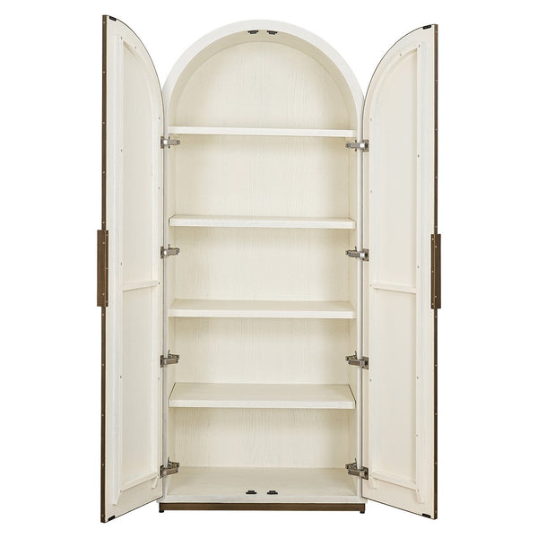 Cabinet Tivoli with Arched Top 2 – Doors (white) – Richmond Interiors – Ex Display Available Immediately From Our Buzzards Valley Showroom