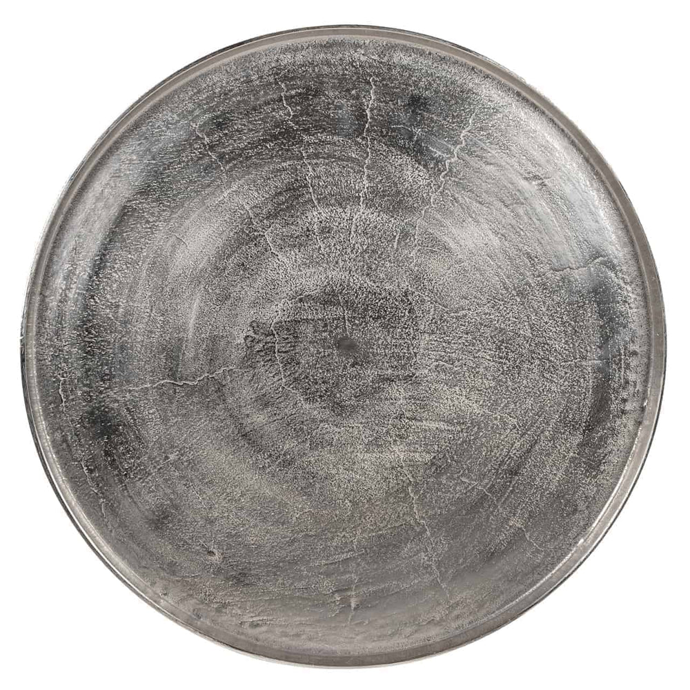 Coffee table Lyam 70Ø (Silver)