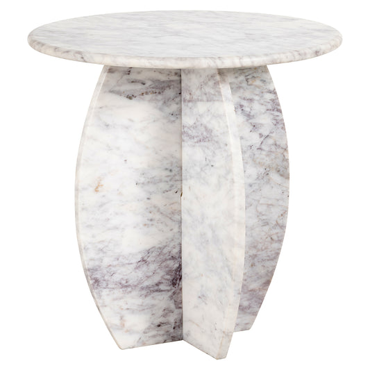 End table Holmes 50Ø (White)