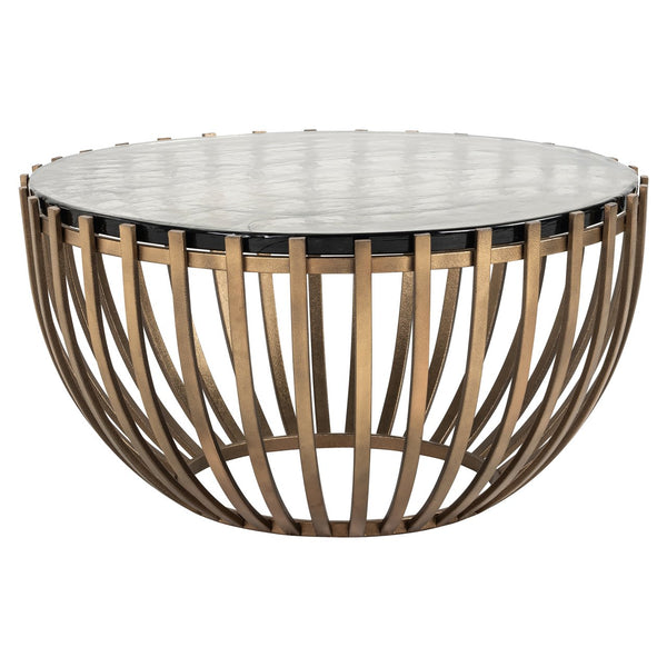 Coffee table Volante gold