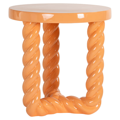 End table Rosly orange
