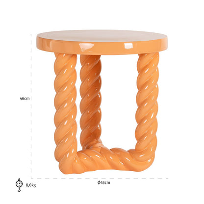 End table Rosly orange- Richmond Interiors