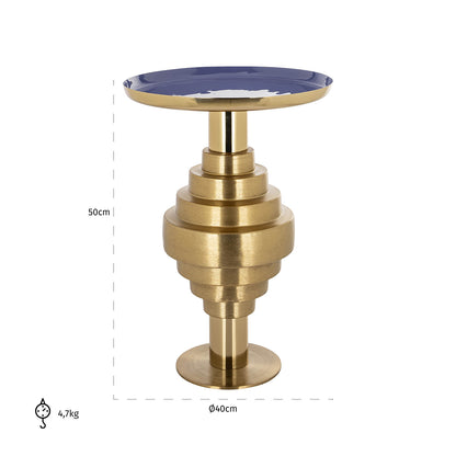 End table Renao (Gold)- Richmond Interiors