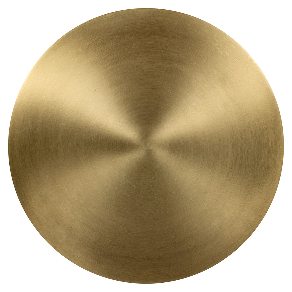 End table Bowiene green (Brushed Gold)