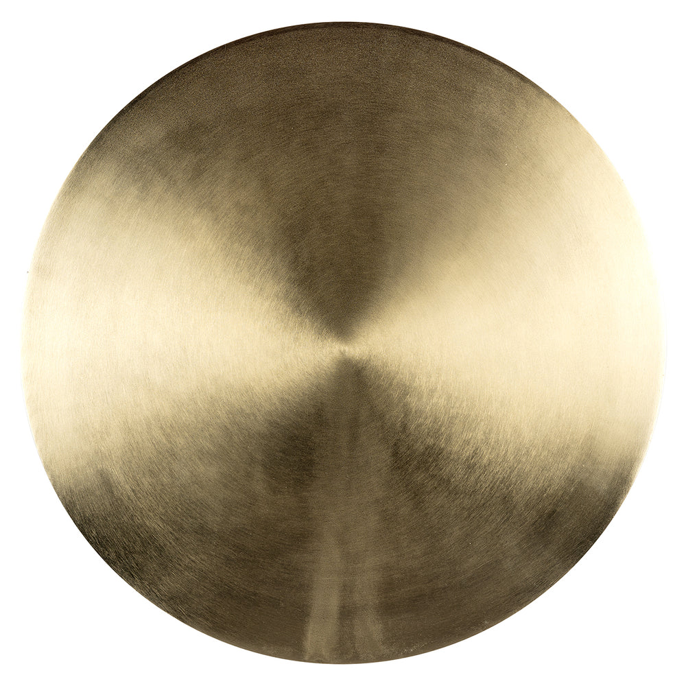 End table Dalina green (Brushed Gold)