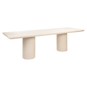Outdoor dining table Urban Bloom sandstone 280