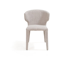 Vela Dining Chair - Chex Steam Bouclé - Tommy Franks