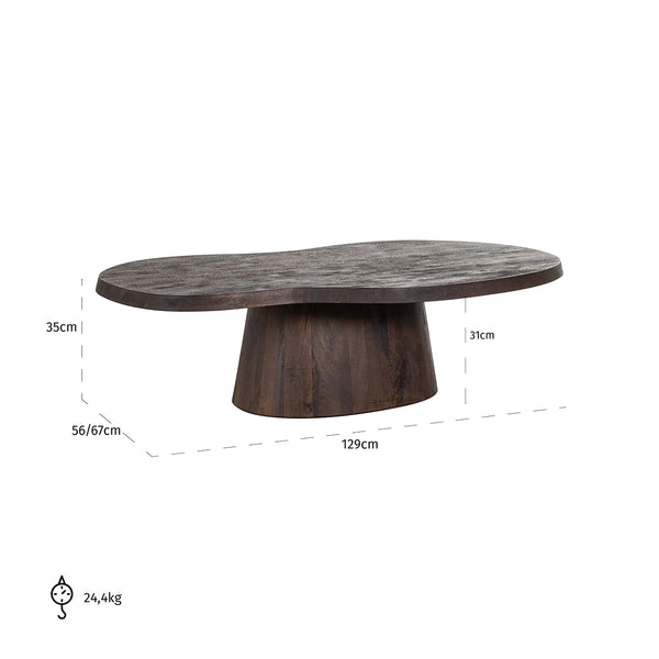 Coffee Table Odile (dark Brown) – Richmond Interiors