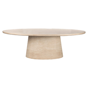 Dining Table Fictus Faux Travertine (beige) – Richmond Interiors